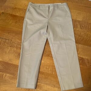 NWT women’s Loft size 12 Riviera Slim beige pants. See pics!